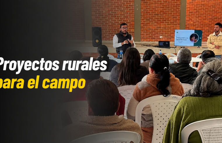 🌾 Socializan proyectos rurales en |San Jorge| en |Zipaquirá|, ¿cómo beneficiarán al campo? + Video