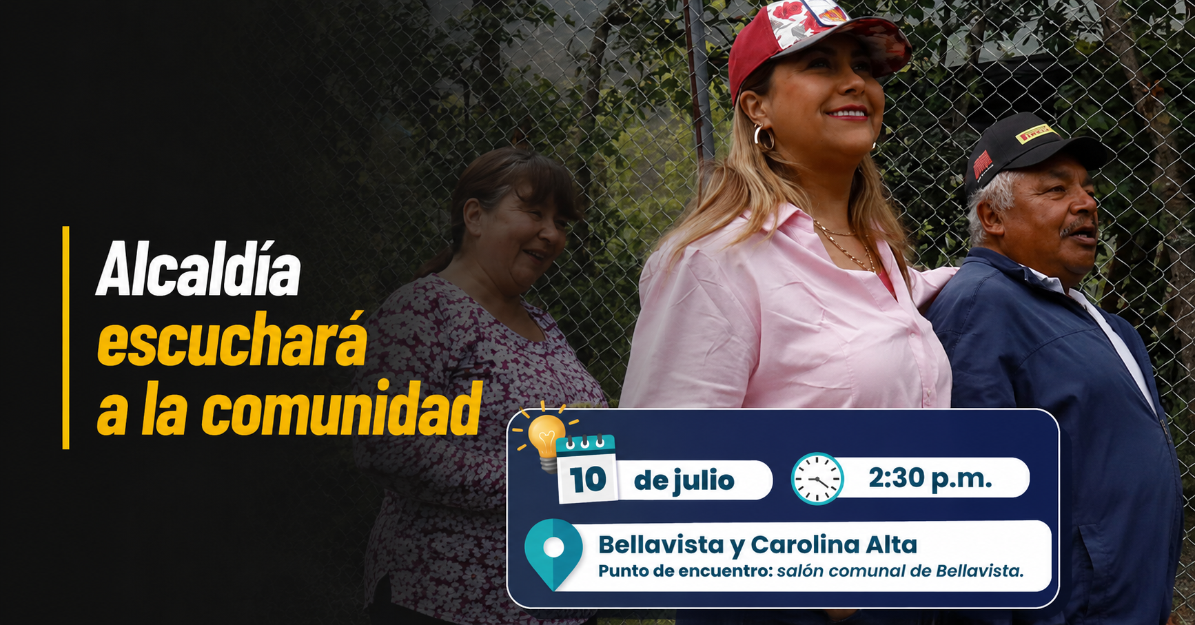 🏘️ Alcaldía de |Sopó| llegará a |Bellavista| y |Carolina Alta|, ¿qué temas escuchará de la comunidad?
