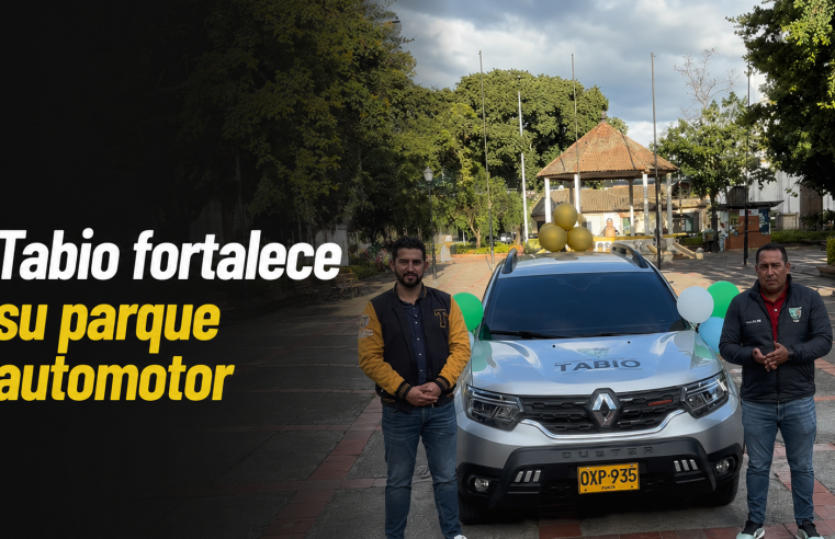 🚗 |Tabio| fortalece su parque automotor, ¿cómo beneficiará a la comunidad? + Video