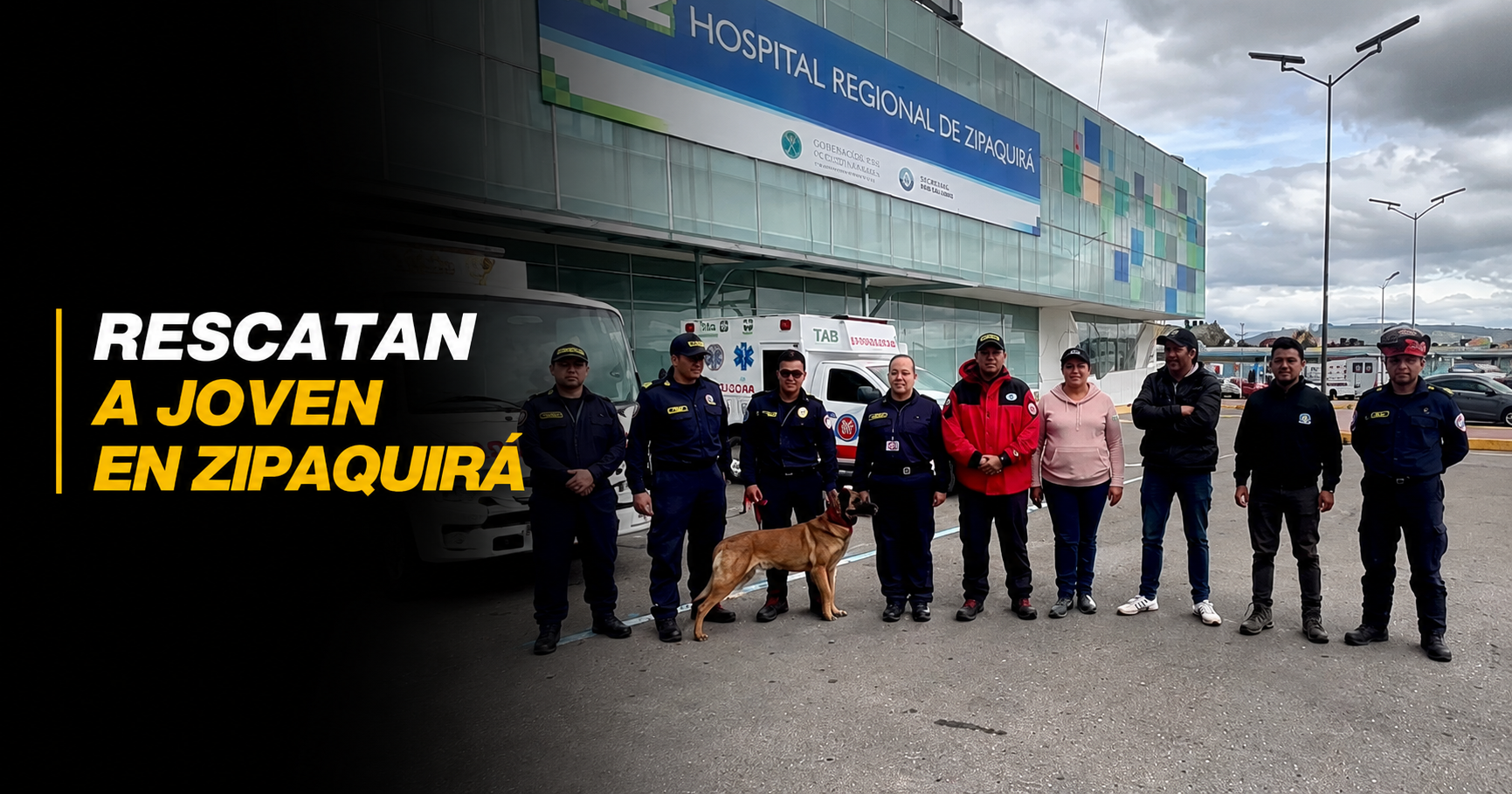 🚒 Rescatan con vida a joven desaparecido: ¿Cómo fue el operativo en |Zipaquirá|? + Video