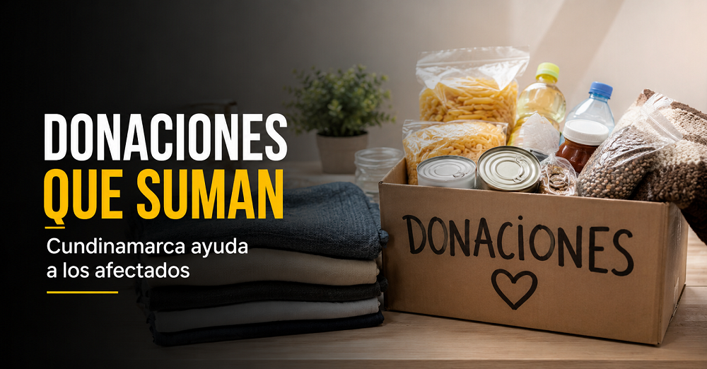 🇨🇴 |Cundinamarca| se moviliza en solidaridad con los afectados, ¿dónde se pueden entregar las donaciones?