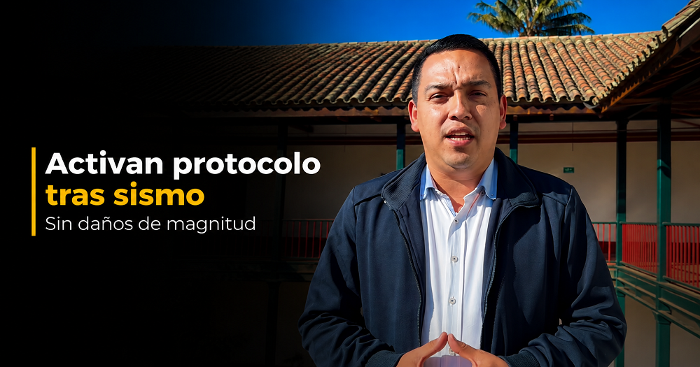 🚨 |Nemocón| activa protocolo tras sismo y reporta sin daños de gran magnitud + Video