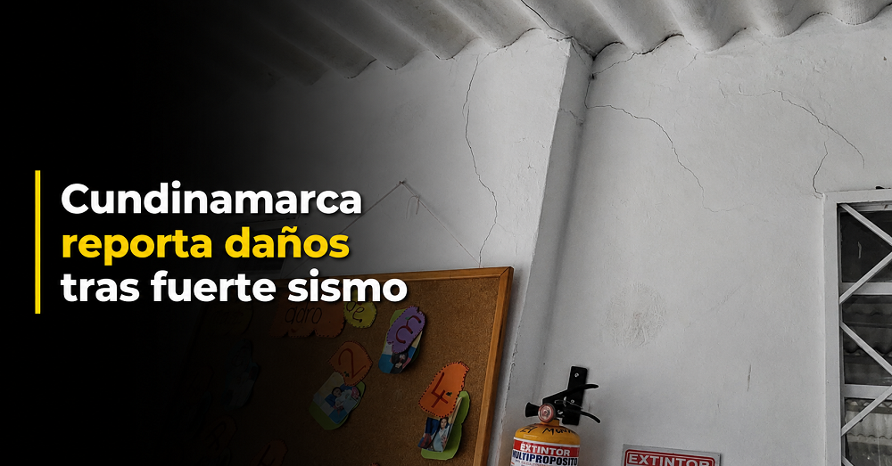 🚨 |Cundinamarca| reporta afectaciones tras fuerte sismo, ¿qué municipios presentan daños?