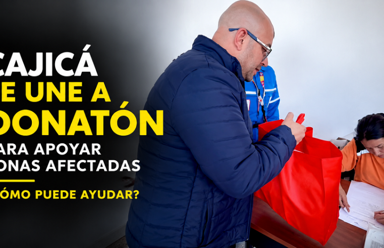 🤝🇨🇴 |Cajicá| se une a donatón para apoyar a zonas afectadas, ¿cómo puede ayudar? + Video