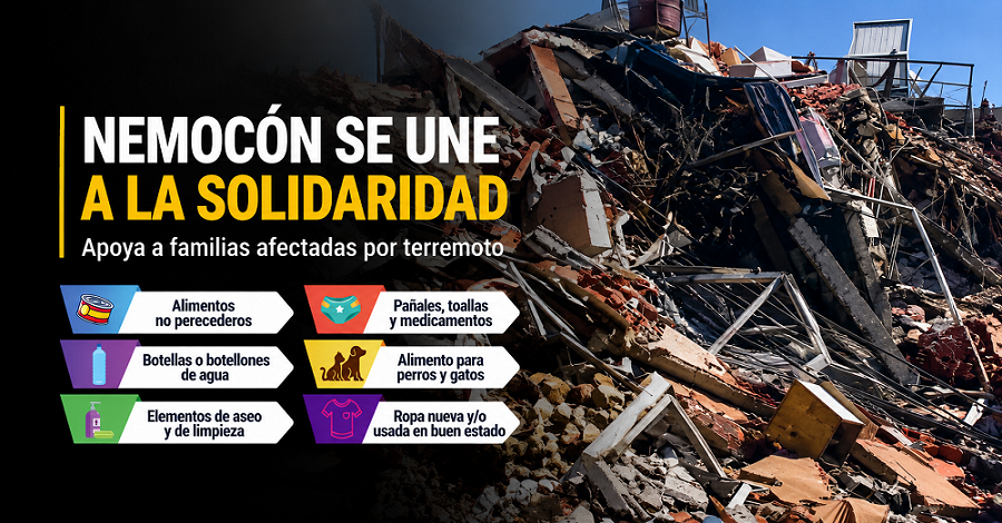 🤝 |Nemocón| se une a campaña de solidaridad para familias afectadas por terremoto, ¿cómo puede ayudar?