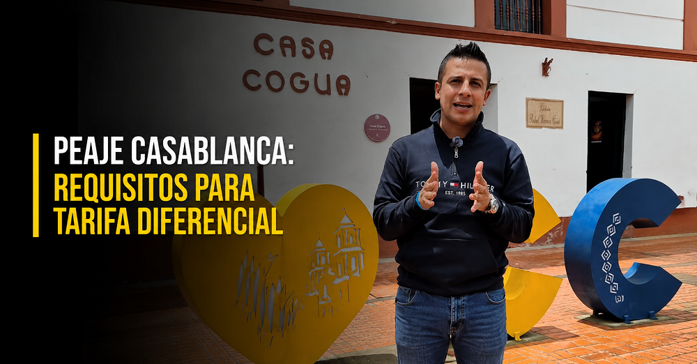 🚗 Peaje Casablanca: Cogua informa sobre requisitos para acceder a tarifa diferencial, ¿quiénes pueden beneficiarse?