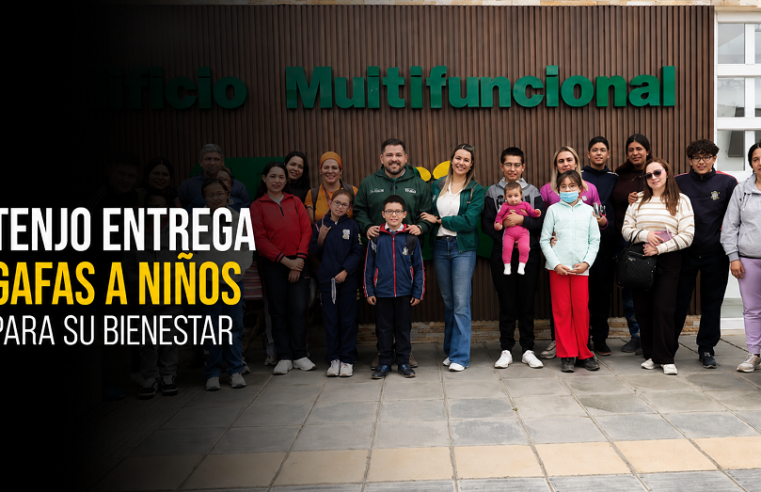 👓 |Tenjo| entrega gafas a niños para fortalecer su bienestar, ¿cuántos se beneficiaron?