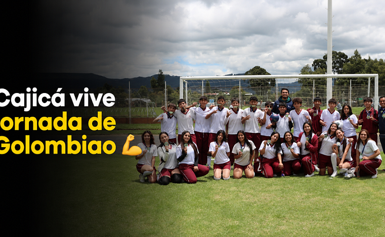 🏃‍♀️ |Cajicá| vivió una jornada de |Golombiao| para las juventudes, ¿cómo fue?