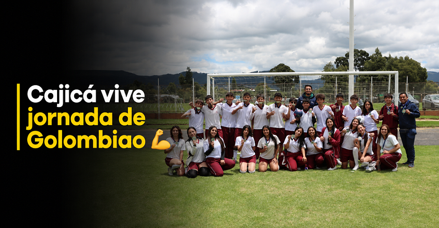 🏃‍♀️ |Cajicá| vivió una jornada de |Golombiao| para las juventudes, ¿cómo fue?