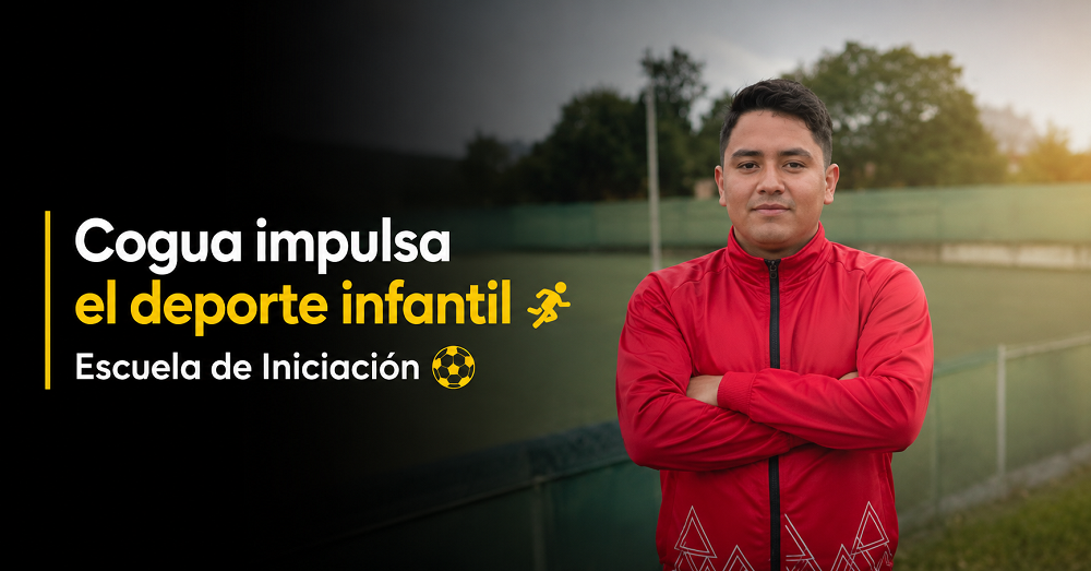 ⚽ |Cogua| impulsa el |deporte infantil| con su Escuela de Iniciación, ¿cómo participan los niños? + Video