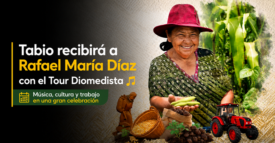 🎶 Tabio recibirá a Rafael María Díaz con el Tour Diomedista, ¿están listos? + Video