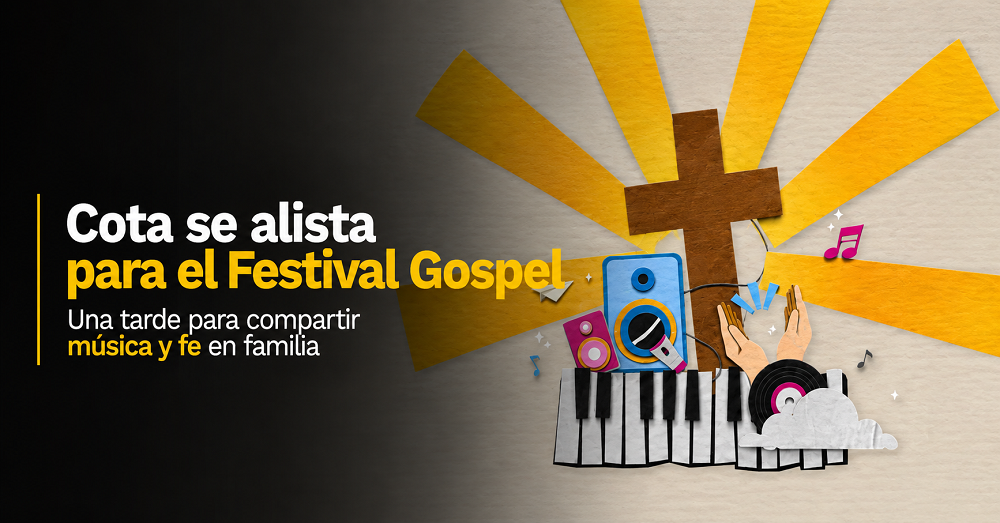Cota se prepara para vivir el Festival Gospel 🎶 ¿Está listo para compartir en familia?