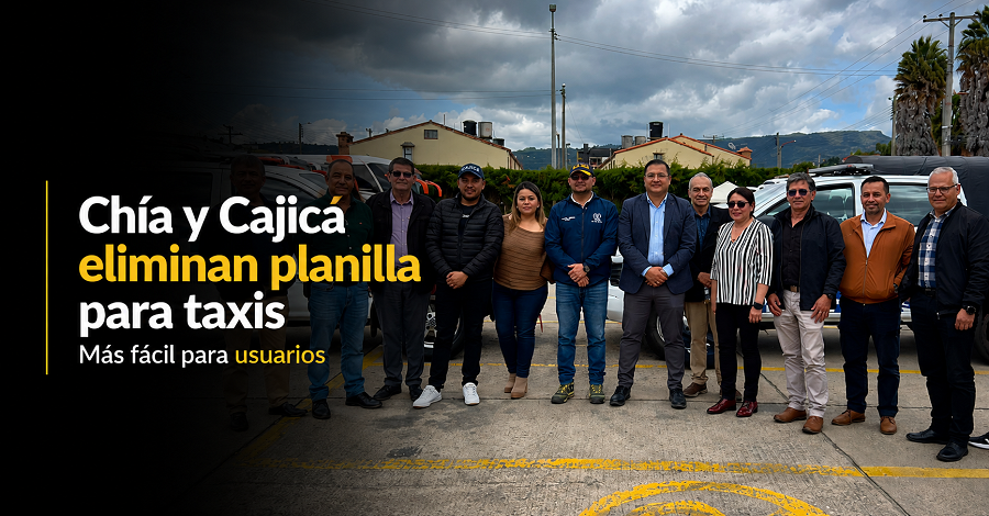 |Chía| y |Cajicá| eliminan planilla para |taxis| 🚕 ¿Qué cambia para los usuarios?