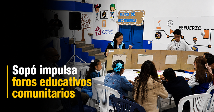 🎓 |Sopó| reunió a su comunidad educativa en el |Foro Educativo| Municipal 2026