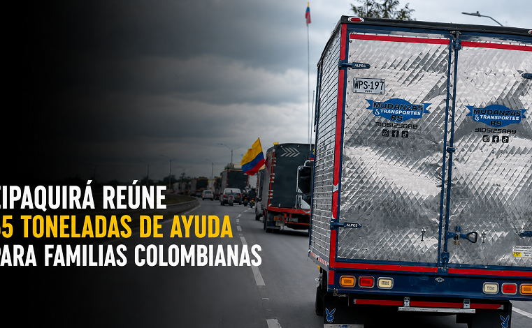 ❤️ |Zipaquirá| reúne 55 toneladas de ayuda para familias colombianas + Video