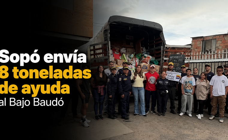 💙 |Sopó| envía 8 toneladas de ayuda al |Bajo Baudó| + Video