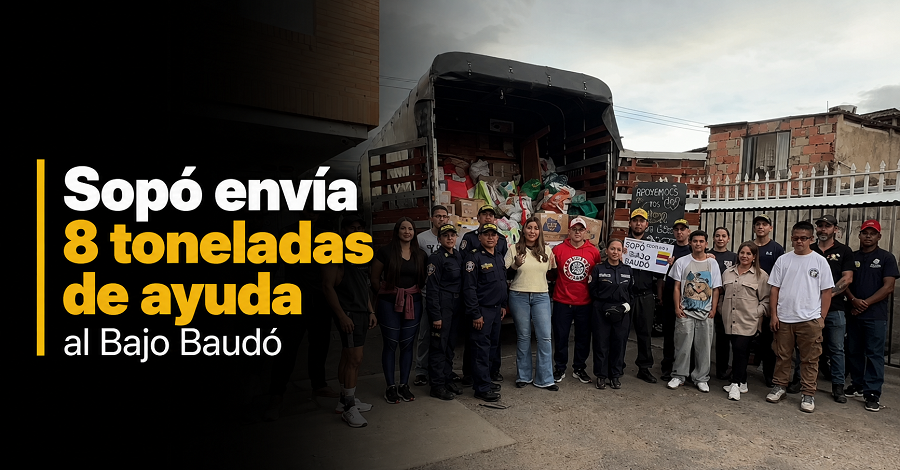 💙 |Sopó| envía 8 toneladas de ayuda al |Bajo Baudó| + Video