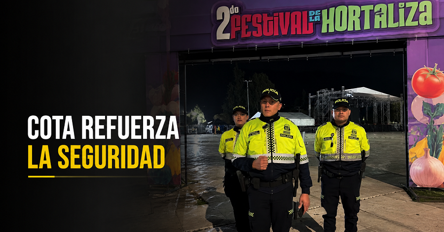 🚨 Cota refuerza la seguridad durante el Festival de la Hortaliza + Video