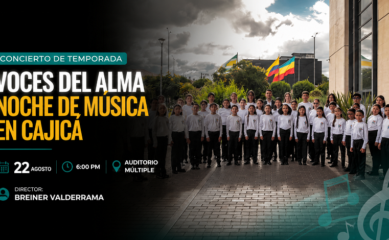 🎶 |Cajicá| disfrutará una noche de música con “Voces del Alma”