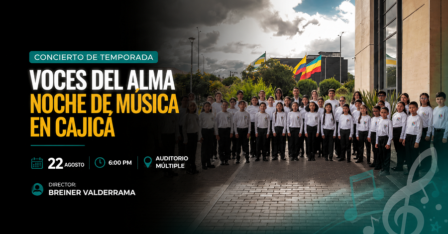 🎶 |Cajicá| disfrutará una noche de música con “Voces del Alma”