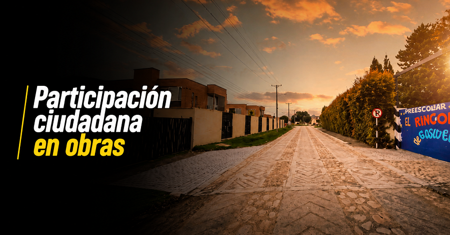 🏗️ Cajicá convierte la participación ciudadana en obras