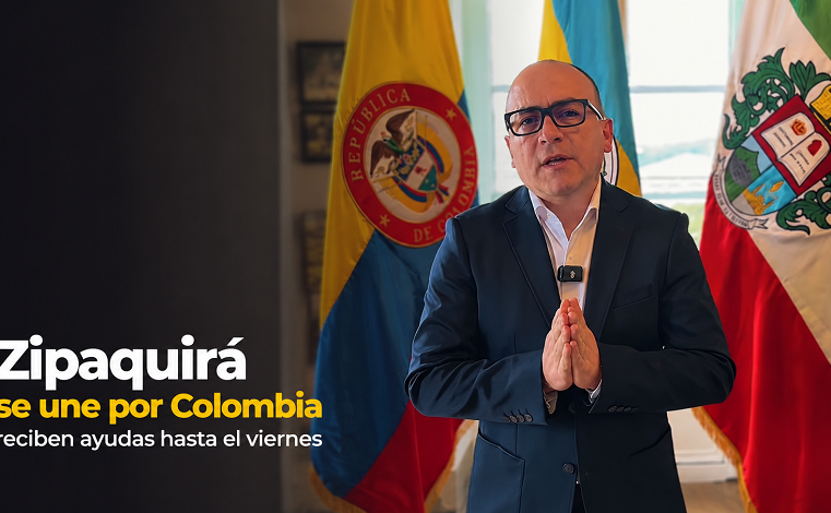 ❤️ |Zipaquirá| se une por |Colombia|: reciben ayudas hasta el viernes + Video