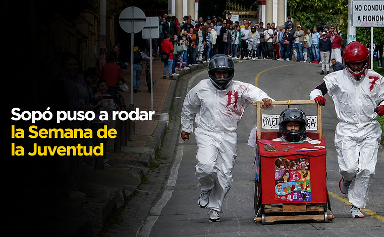 |Sopó| puso a rodar la |Semana de la Juventud|