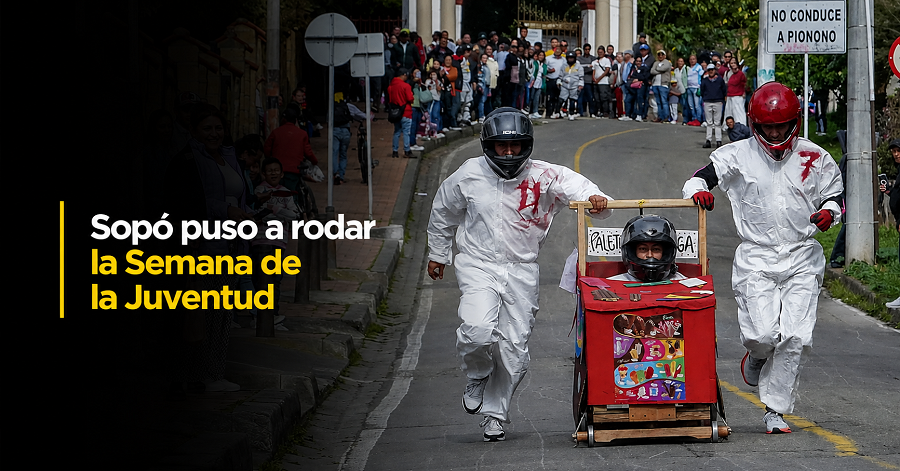 |Sopó| puso a rodar la |Semana de la Juventud|