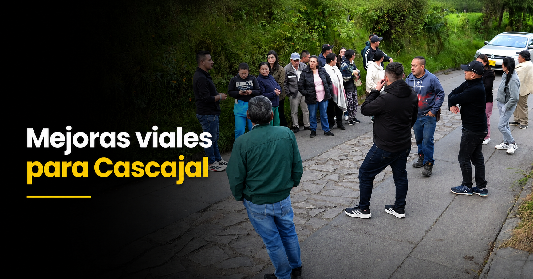 🛣️ Socializan mantenimiento de |placa huella| en |Cascajal|, ¿cómo mejorará la |movilidad|?