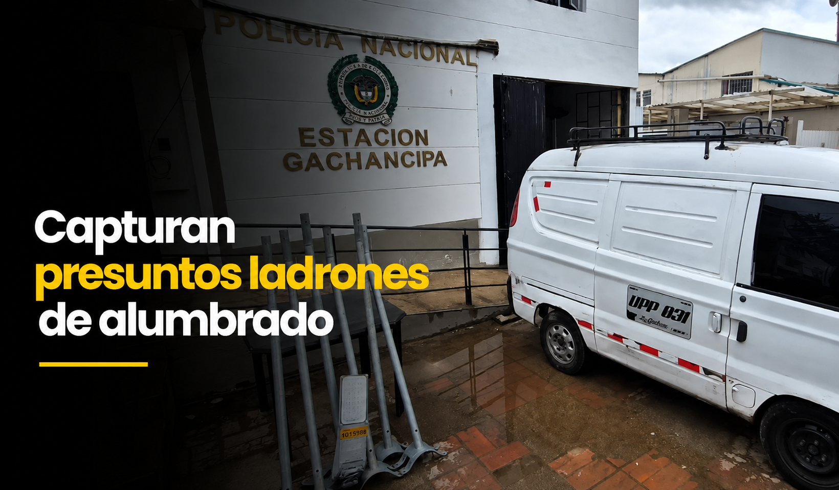 🚨 Capturan presuntos responsables de |robo de alumbrado|, ¿cómo ocurrió el operativo?