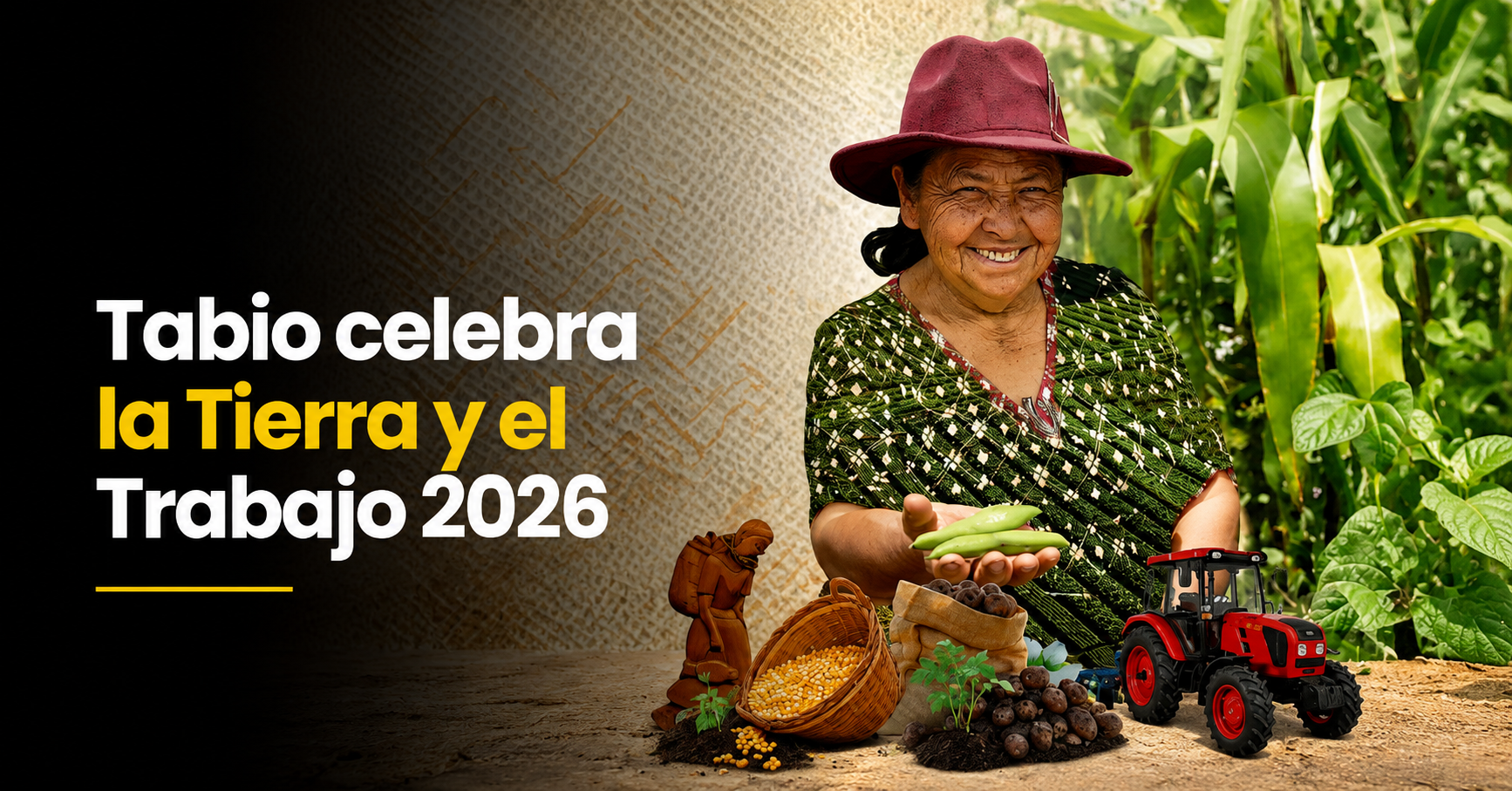 🌾 |Tabio| celebrará el |Festival de la Tierra| y el Trabajo 2026, ¿qué actividades habrá?
