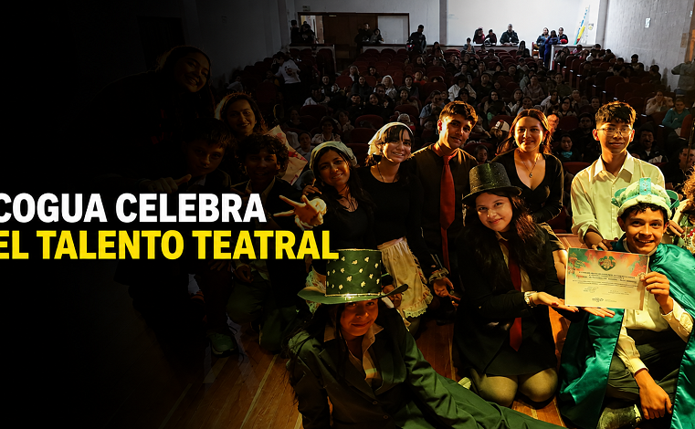 🎭 |Cogua| celebra el talento de sus escuelas de teatro
