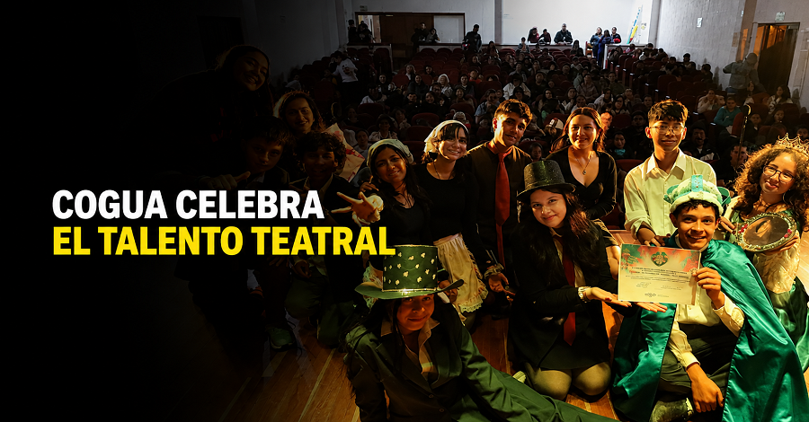 🎭 |Cogua| celebra el talento de sus escuelas de teatro