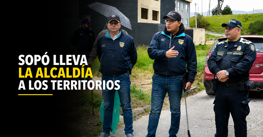 🗣️ |Sopó| lleva la Alcaldía a los territorios