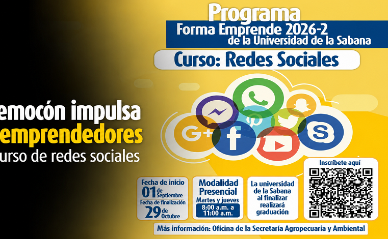 📲 ¡|Nemocón| impulsa a sus emprendedores con curso de |redes sociales|!