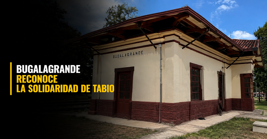🤝 |Bugalagrande| reconoce la solidaridad de |Tabio|