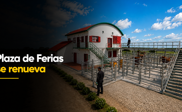 🐄 Plaza de |Ferias de Une| avanza en su renovación, ¿qué incluirá?