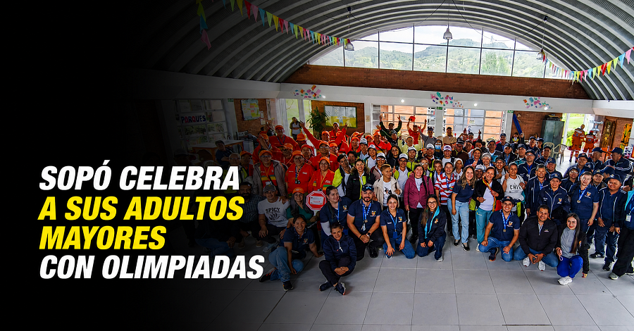 🏅 |Sopó| celebró a sus |adultos mayores| con las |Olimpiadas| “Renacer es Vivir”, ¿cómo fue la jornada?
