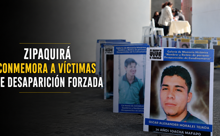🕊️ |Zipaquirá| conmemora a víctimas de |desaparición forzada|