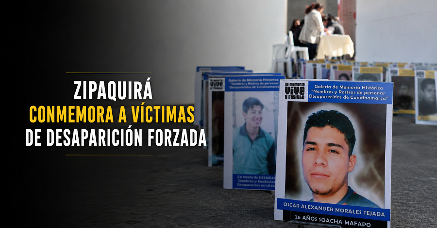 🕊️ |Zipaquirá| conmemora a víctimas de |desaparición forzada|