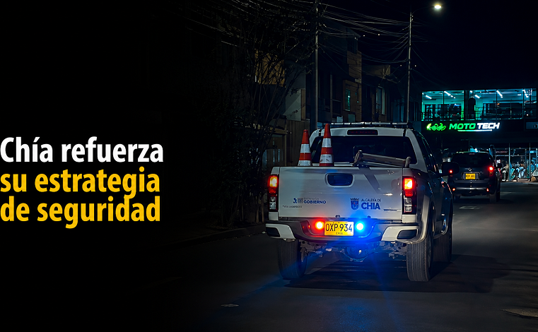 🚔 |Chía| refuerza su estrategia de seguridad, ¿qué cambiará en el municipio? + Video