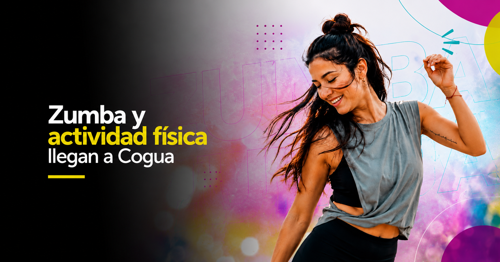 💃 |Zumba| y actividad física llegan a |Cogua|, ¿quiénes pueden participar?