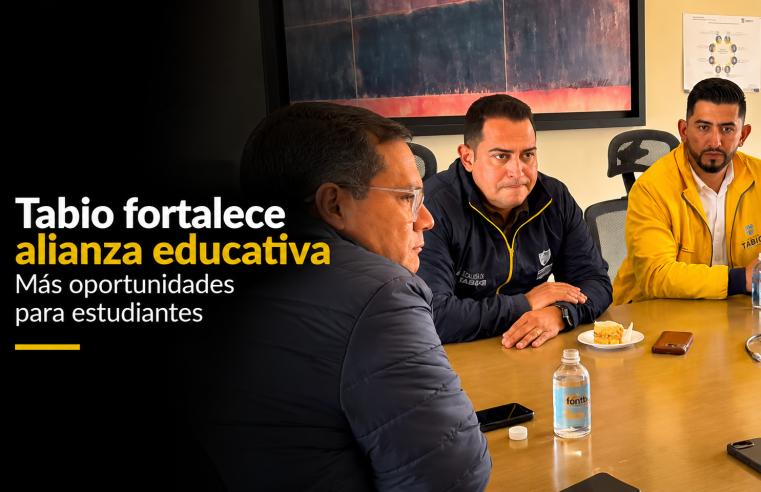 ? |Tabio| fortalece alianza |educativa con universidad|, ¿qué beneficios tendrán los estudiantes? + Video