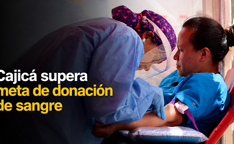 🩸 Cajicá superó la meta de donación de sangre, ¿cuántas vidas podrá ayudar?