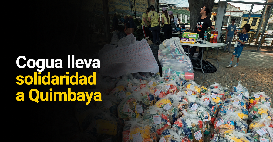 💙 |Cogua| lleva solidaridad hasta |Quimbaya|, ¿qué hay detrás de esta donación? + Video