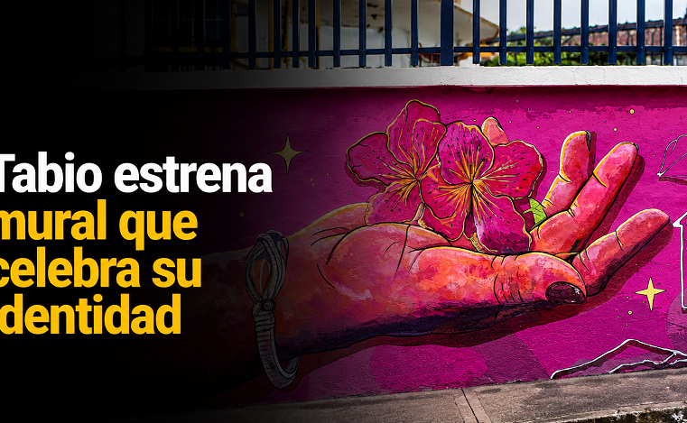 🎨 |Tabio| estrena |mural| que celebra su identidad