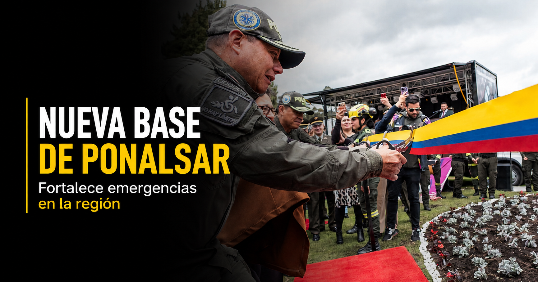🚨 |Sopó| fortalece la atención de emergencias con la nueva base de |PONALSAR|: ¿Cómo impactará este avance a la región?