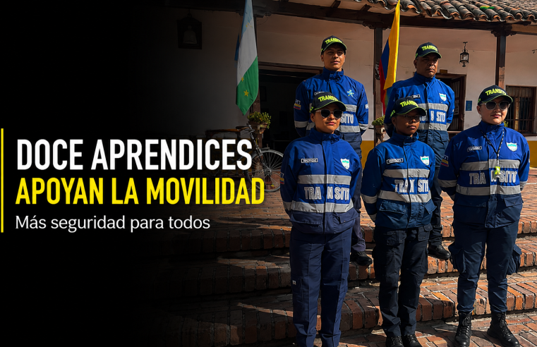 ? Doce aprendices del |SENA| apoyarán la |movilidad| en el municipio de |Tabio|: ¿Está dispuesto a colaborar con su labor en las vías? + Video