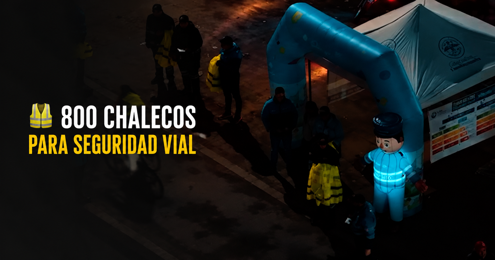 🦺 |Cajicá| entregó 800 |chalecos reflectivos| para fortalecer la seguridad vial: ¿Utiliza elementos de alta visibilidad al conducir o movilizarse en bicicleta? + Video