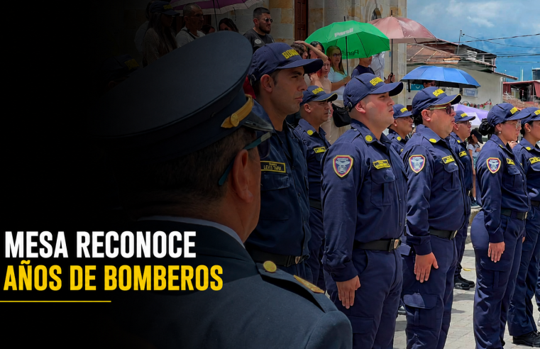 ? |La Mesa| reconoce 26 años de sus |bomberos|, ¿qué viene para ellos?